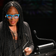 Alicia Garza speaks onstage as Audible presents: “In Love and Struggle” at Audible’s Minetta Lane Theater on February 29, 2020, in New York City.